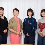 Chisatoさんと3人の英語弁論大会参加者